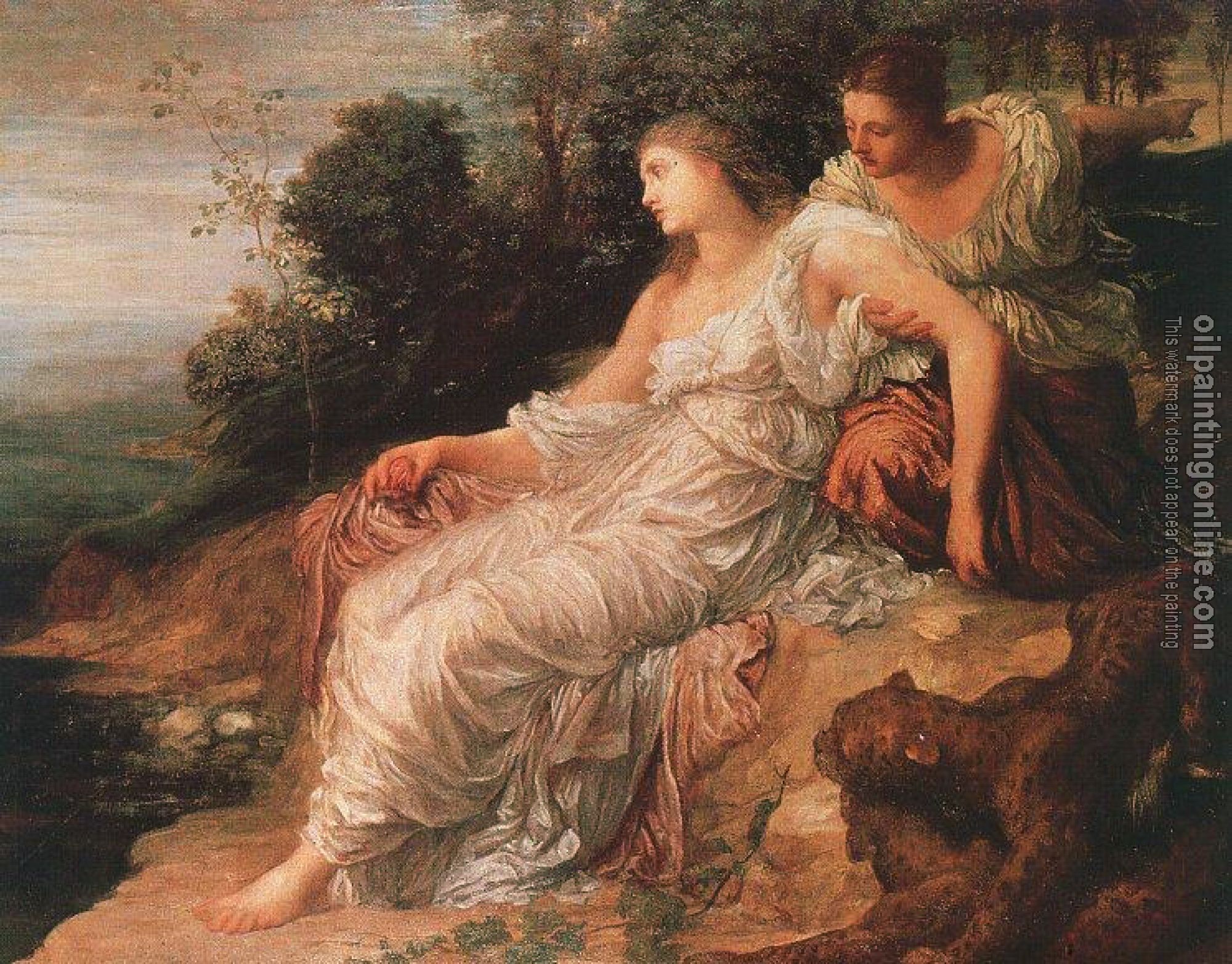 Watts, George Frederick - Ariadne on the Island of Naxos